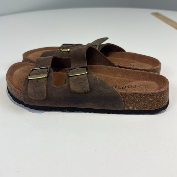 Ronsports Brown Leather Sandals Size EU39 - Picture 8 of 9
